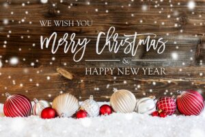 Öffnungszeiten über die Feiertage